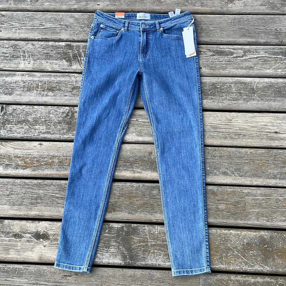 NWT DU/ER Duer Performance Denim Skinny Indigo - Picture 9 of 16